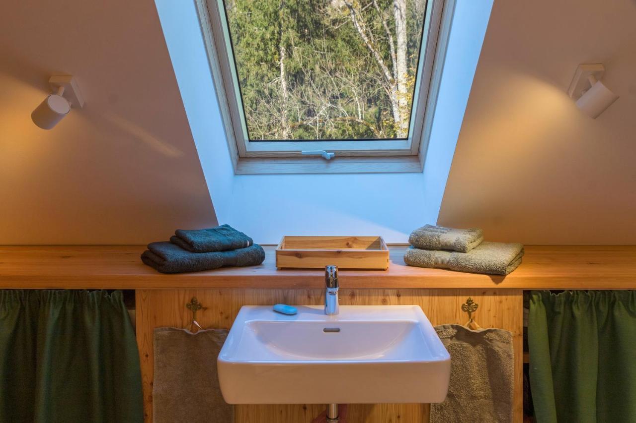 Charmante Gaestewohnung In Altem Bauernhaus In Alpiner Alleinlage Stanz Im Murztal 외부 사진