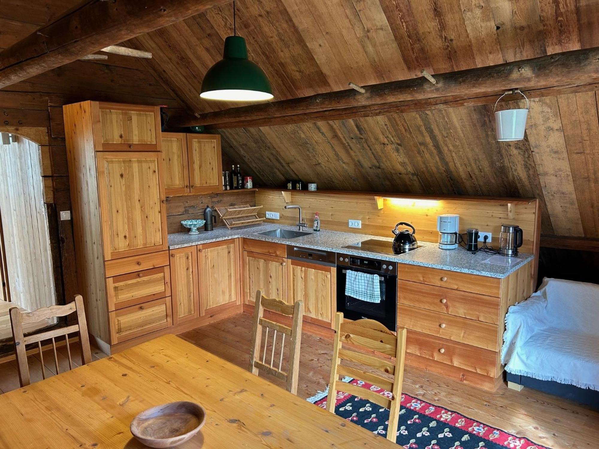 Charmante Gaestewohnung In Altem Bauernhaus In Alpiner Alleinlage Stanz Im Murztal 외부 사진